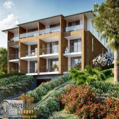 topographic retaining wall blocks